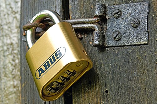 Abus 180/50 Solid Brass Combination Padlock - Stainless Steel Shackle #TOP2