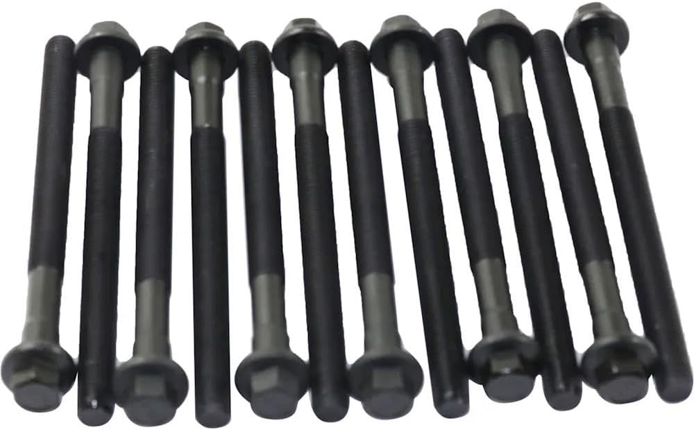 Rareelectrical New Cylinder Head Bolt Compatible With Volvo Xc60 T5 Special Edition 5 Cyl 2.5L V50 T5 5 Cyl 2.5L C70 T5 5 Cyl 2.5L 850 Glt 5 Cyl 2.4L S70 T5 5 Cyl 2.3L 1993-2016 By 6842347