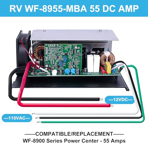 WF8955MBA 55 Amp For RV LeadAcid Battery, 110V AC To