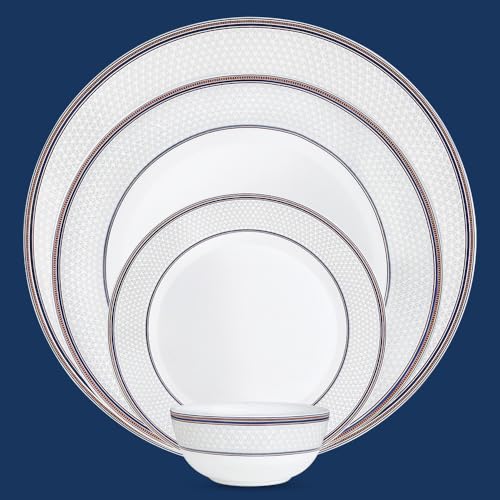Image of Larah by Borosil 49pc Opalware Starlight Dinner Set for Family of 6 | Microwave & Dishwasher Safe Crockery Set for Dining & Gifting | Plates & Bowls