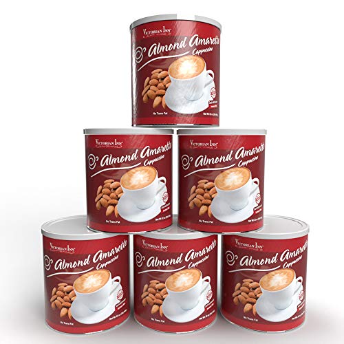 Victorian Inn Instant Cappuccino, Almond Amaretto, 32-Ounce Canisters (Pack Of 6) #TOP9