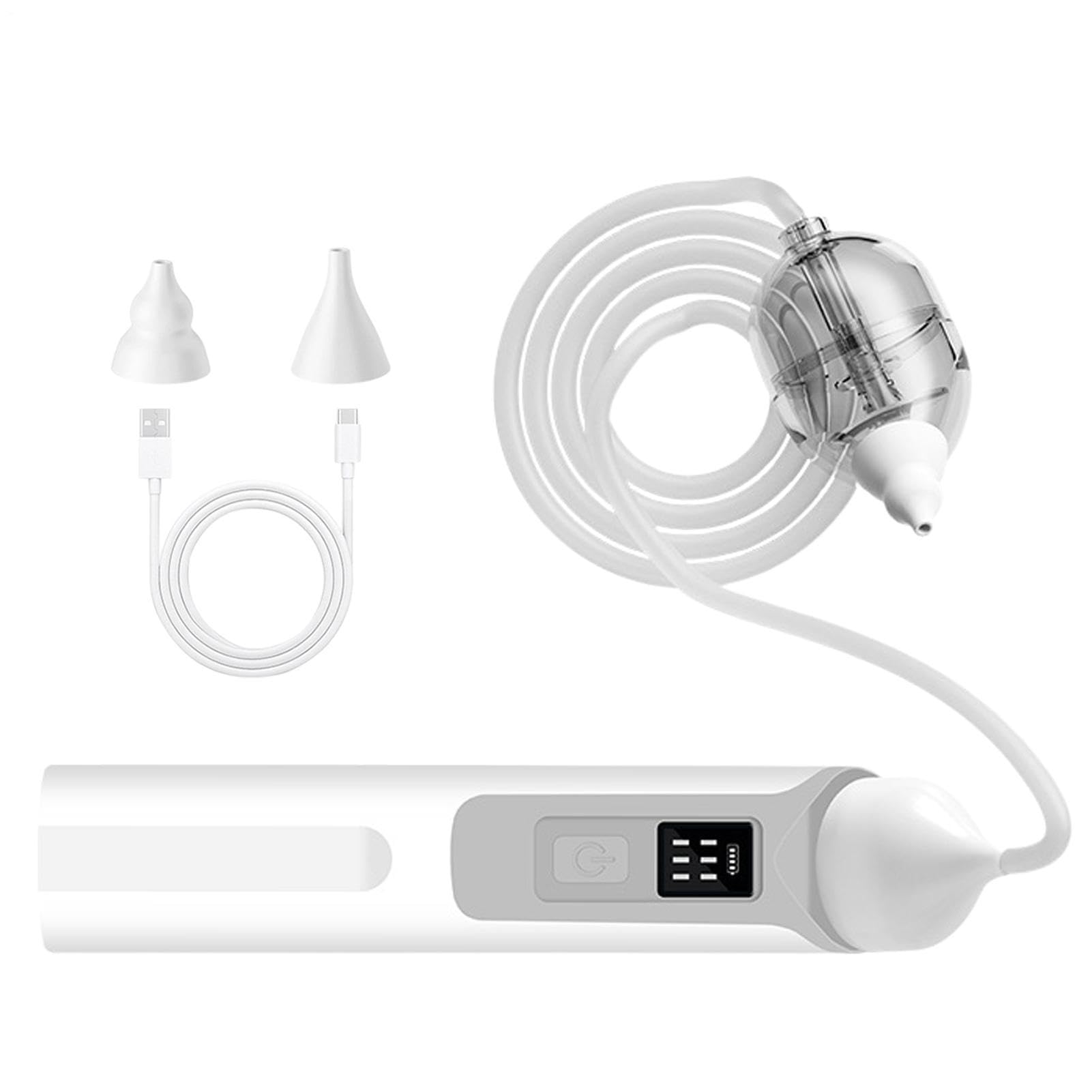 Aspirador Nasal Para Bebés Y Niños Succionador Eléctrico Portátil