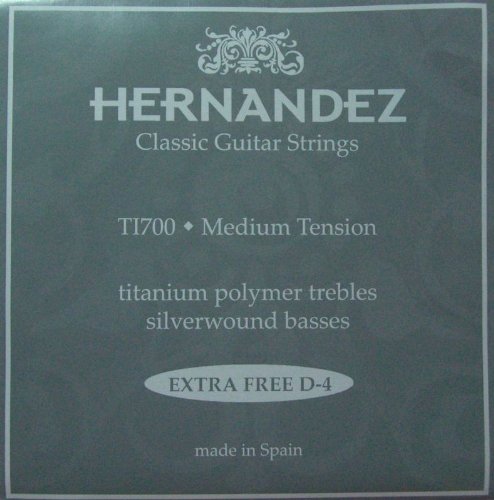Hernandez TI700 Konzertgitarre Medium Tension Saiten-Satz