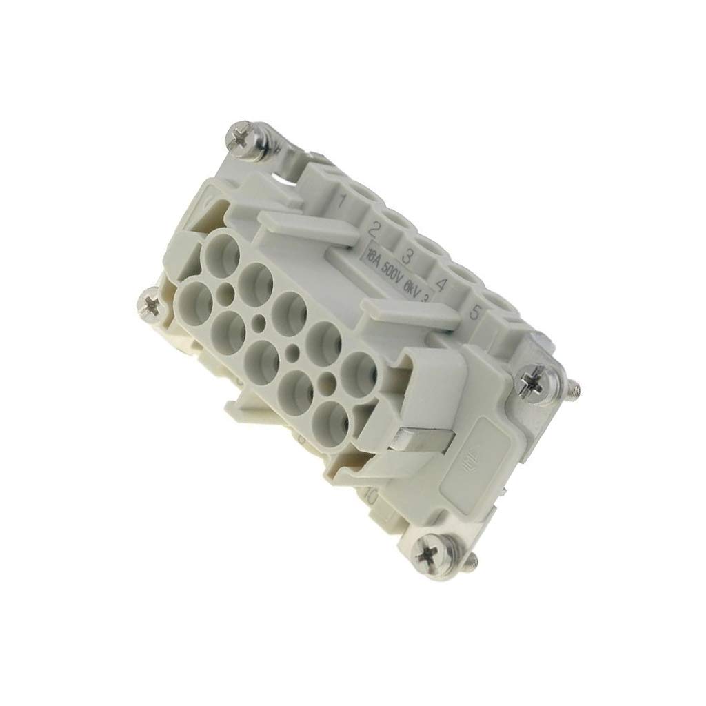 CNEF 10 T Connecteur: HDC femelle CNE PIN: 10 10+PE taille 57.27 16A ILME