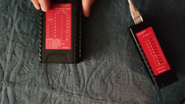 Image of NOYAFA NF-468S Network Cable Tester,RJ45 Ethernet Cable Tester for RJ11, RJ12, CAT5, CAT6, CAT6a,CAT7, STP /UTP Cable Checker, PoE Tester, Check Connectivity, Phone Line Cat3, LAN Cable Test Tool