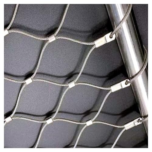 Malla de alambre de acero inoxidable para seguridad y jaulas