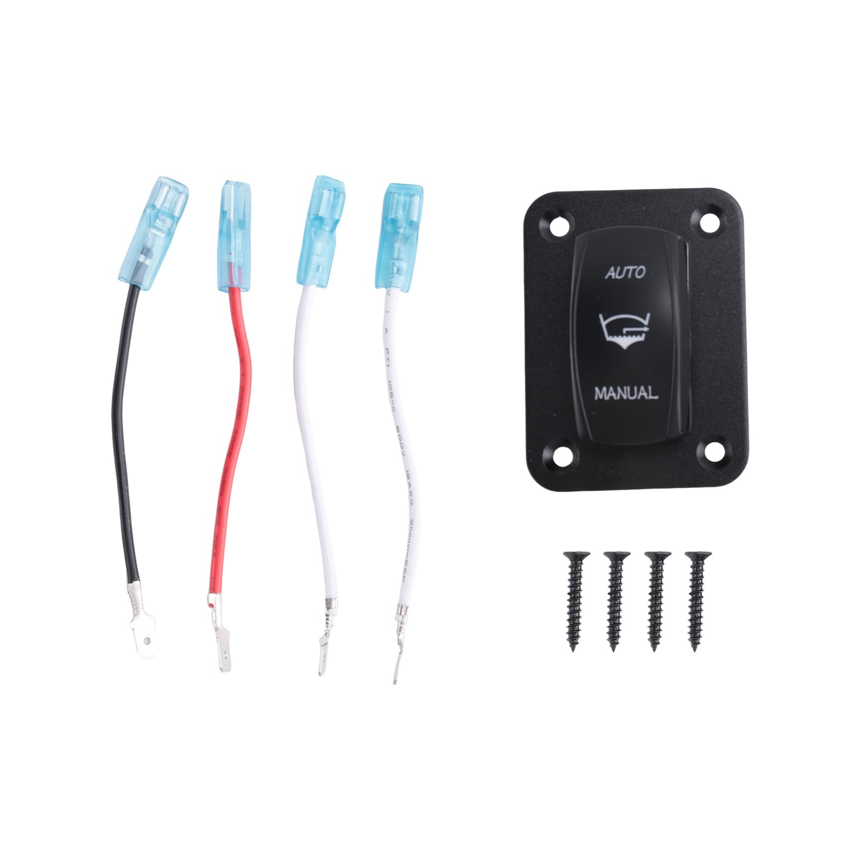 Interruptor de palanca de 3 vías para bomba de achique de 4 ON-OFF (EN), SPDT, interruptor automático / manual para , , resistente al agua