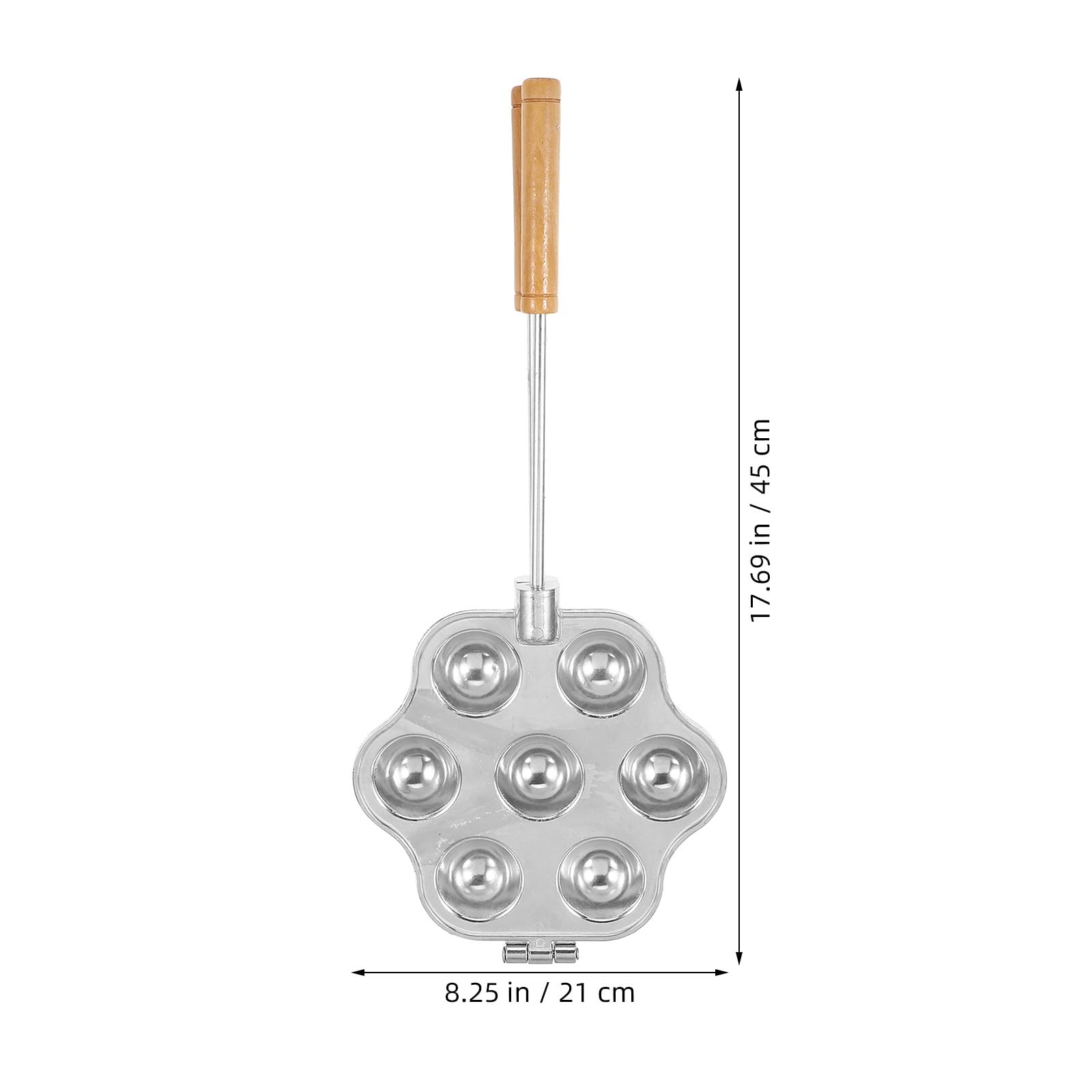 Moule à Tartelettes aux Œufs Platbottom en Aluminium Argenté