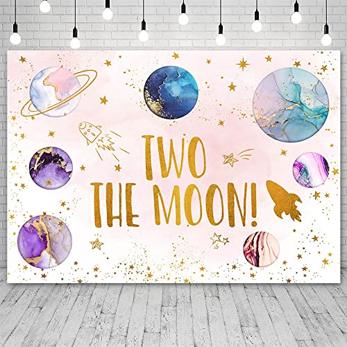 Fondo fotográfico dosel luna 7x5 pies púrpura miniatura 2