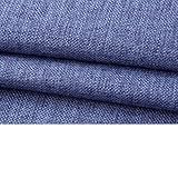 Tissus au Metre Ameublement 1 Stk Tissus Ameublement 200cm x 150cm Tissu Décoratif Matériau de Revêtement Tissu de Canapé Convient aux Coussins de Rideaux de Canapé et de Chaise-Bleu Foncé
