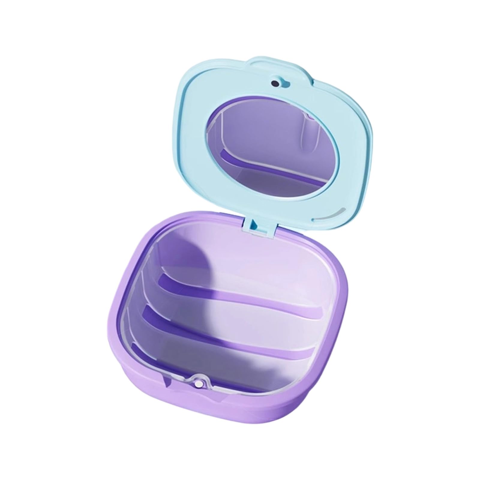 Jazuaiao Thin Simple Invisible Aligner Holder Case for Daily Use Sturdy Dustproof Storage Solution for Appliances Invisible Aligner Case