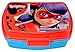 Miraculous Ladybug On The Go School Set- Drinking Cup with Straw, Food Container, Folder, Notebook (Red)