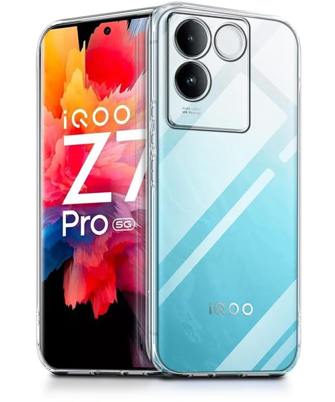 FIRSTPOINT Ultra Hybrid Unbreakable Hard Glass Back Cover Case Compatible with Vivo T2 Pro 5G/Vivo IQOO Z7 Pro 5G/Vivo S17e 5G- (TPU + Poly Carbonate | Crystal Clear) (B0CR1NT8TC) Amazon Price History, Amazon Price Tracker