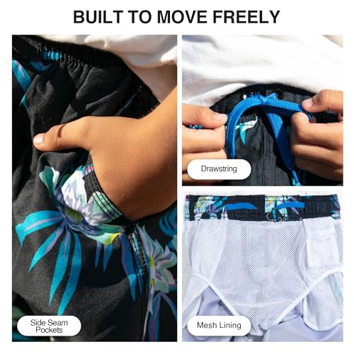 Image of Kanu Surf Boys Avalon Quick Dry UPF 50+ Beach Swim Trunk