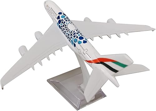 Escala 1400 Expo 2020 DUBAIUAE Dubai A380 Modelo de aleación Modelo de aleación Plano fundido a presión Modelo de alta simulación para colección