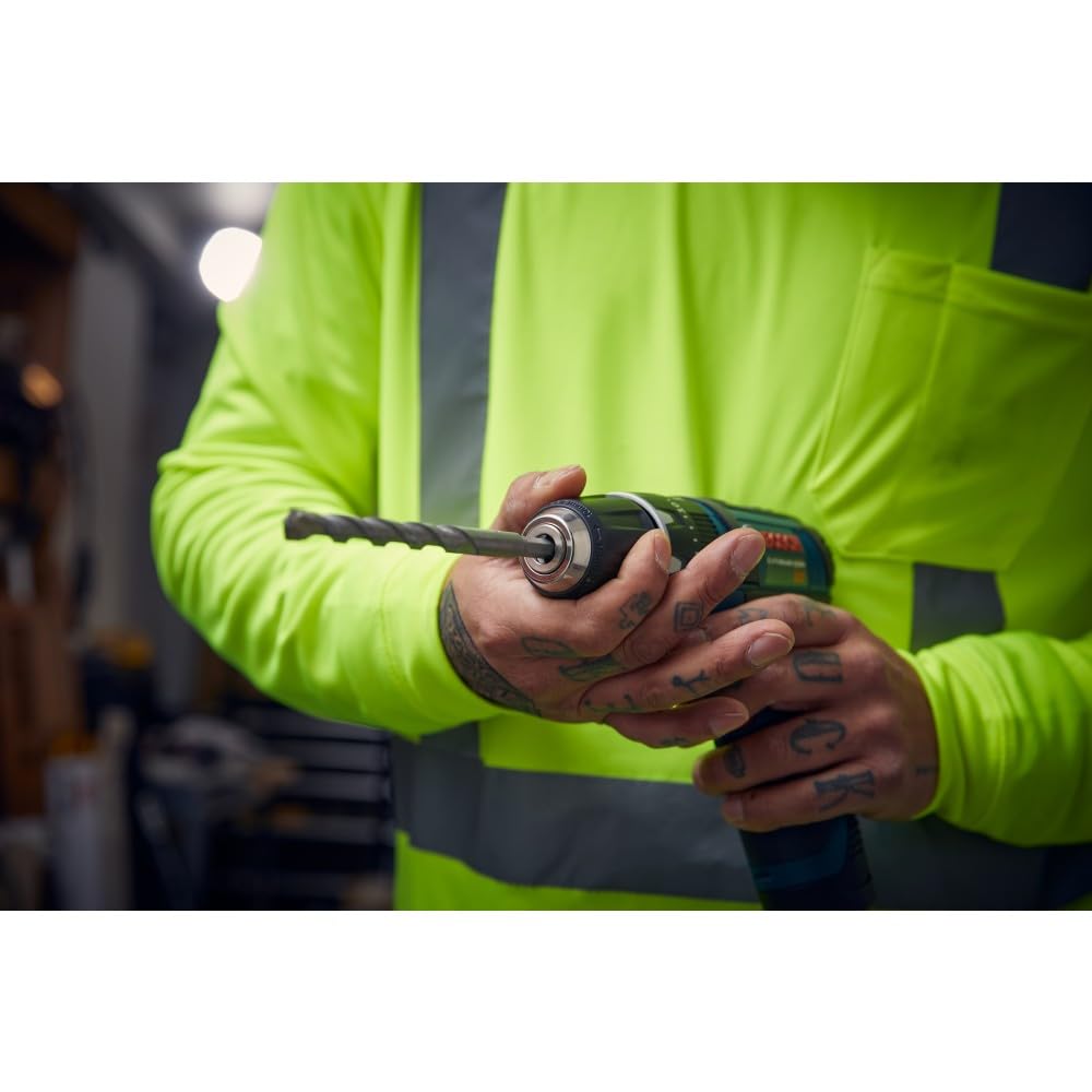 Bosch 7 pc. Hex Shank Hammer Drill Masonry Bit Set LBHXS7U