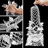 8pcs Silver Foil Christmas Ceiling Decorations Foil Garland Indoor 80s 90s Retro Christmas Decorations for Xmas Party Festive - Image 3