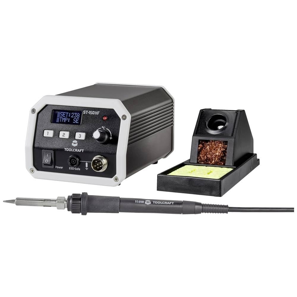 TOOLCRAFT ST-150 HF Hochfrequenz-Lötstation digital 150 W 50-480 °C inkl. Lötspitze