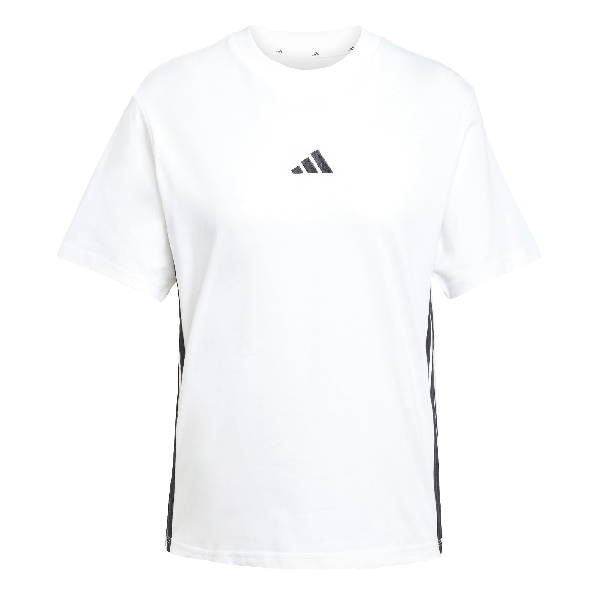 adidas Women's Camiseta Essentials Cotton 3 Bandas