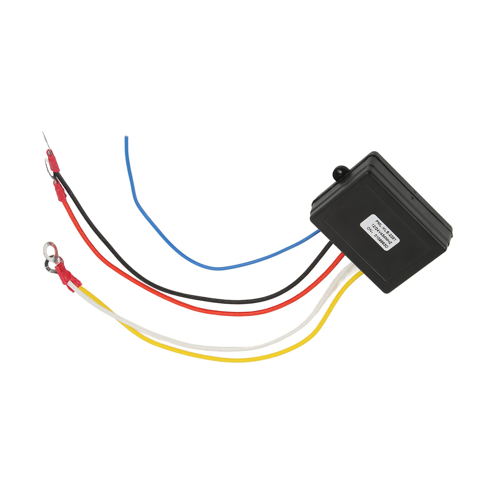 Kit Télécommande Treuil Sans Fil 12V/24V – Antenne Intégrée, Portée 75 Pieds, Résistant Usure Avec Récepteur