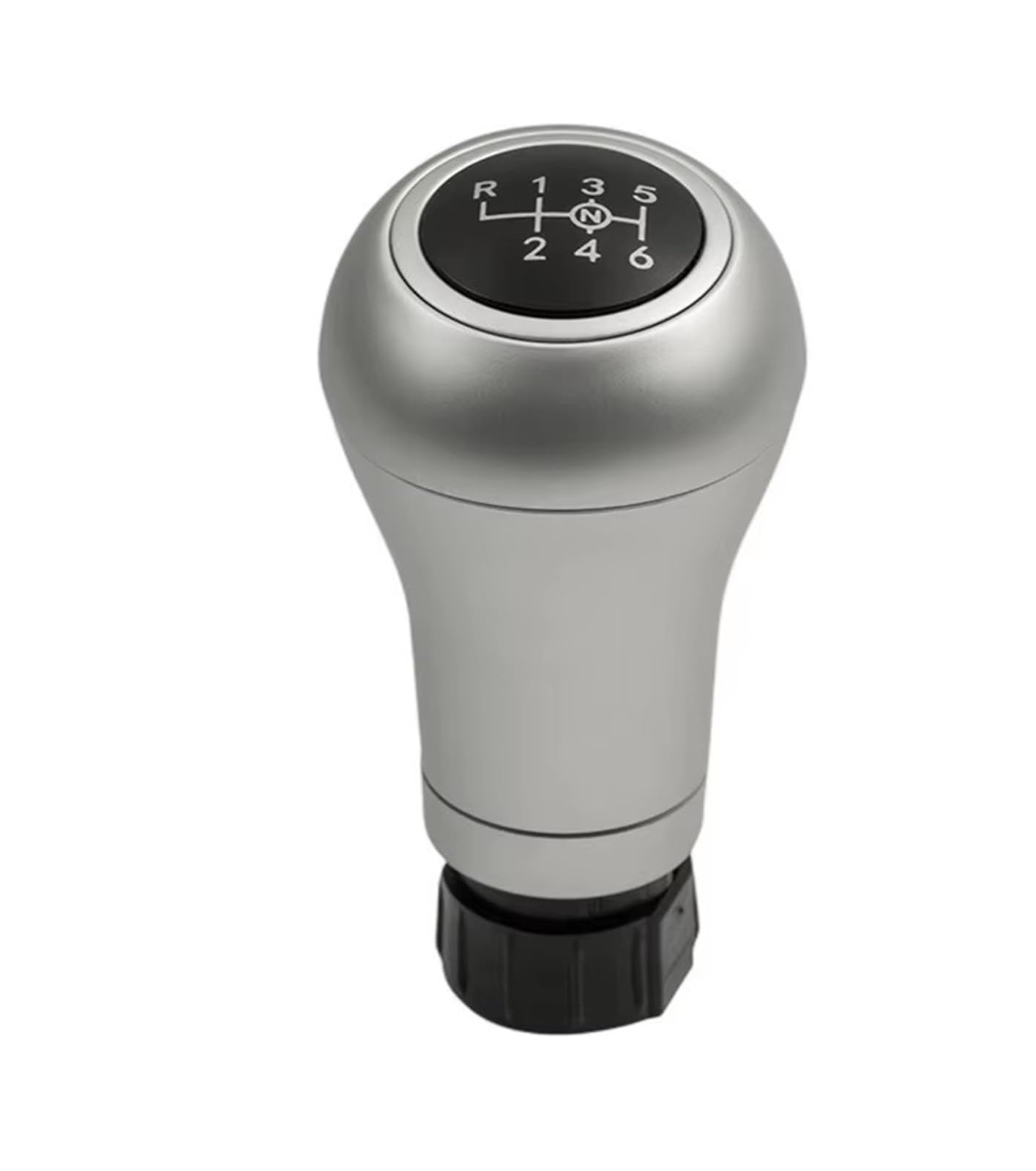 OUVECR Car Shift Gear Knob Handle for Benz W203 S203 CL203 W209 W204 C204 C63 C300 C250 W207 A207 W212 Gear Shift Knob Gaitor Boot Gear Shift Cover(A Big Hole 14.5mm)