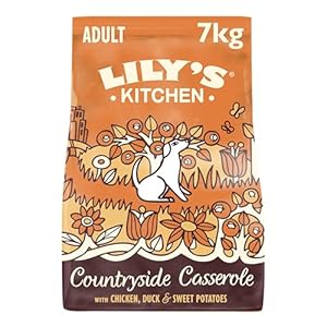 Lily’s Kitchen Made with Natural Ingredients Adult Dry Dog Food Chicken & Duck Grain-Free Recipe 7kg Bag