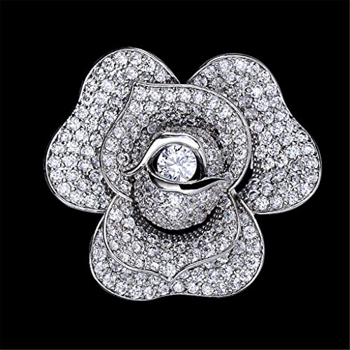 Broches pour vêtements de fête féminine et accessoires de bijoux chic