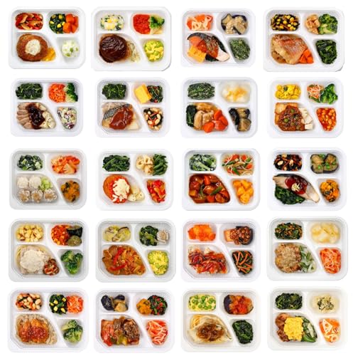 ニチレイ 気くばり御膳 冷凍弁当 (和洋中 20食 セット) 野菜 使用量100g以上…