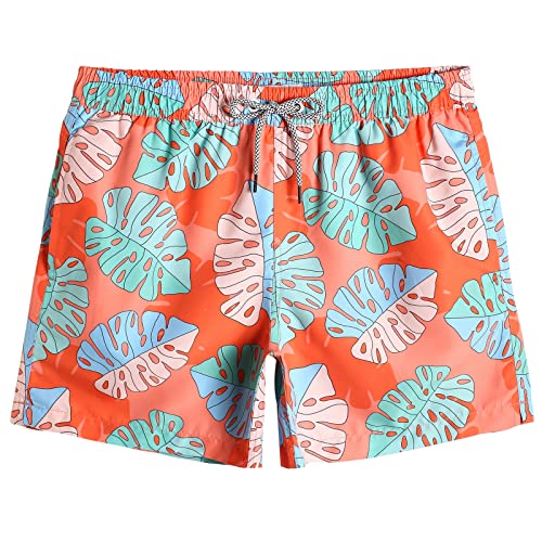 Image of maamgic Mens Swim Trunks 5 Inch with Mesh Liner Breathable for Beach
