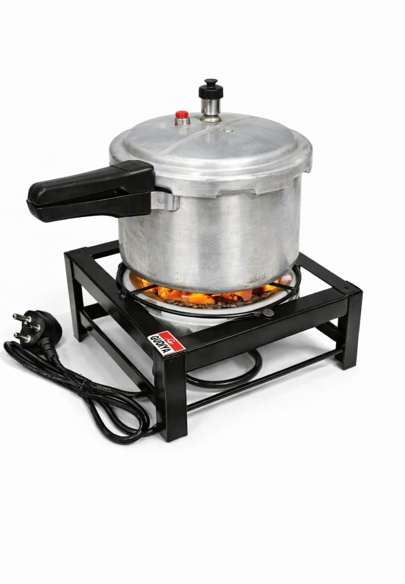 Electric Cooking Heater 1500W Single Burner | Portable Electric Stove with Fast Heating Coil | Heavy Duty Cooking Heater Model-06-image-11