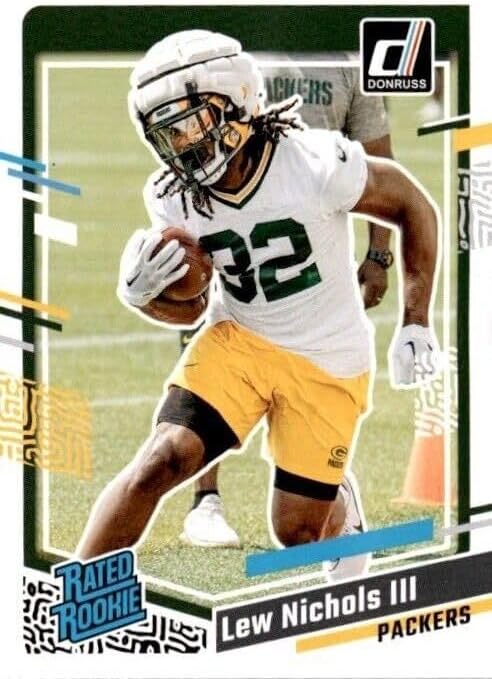 Miniatura 8 de Green Bay Packers 2023 Donruss Factory Sealed HUGE 16 Card Team Set with Jordan Love Plus 6 Rated Rookie Cards including Jayden Reed and Luke