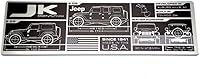 Vista 8 de Placa de datos Jeep® (Gladiator JT)