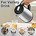 DEZIN Electric Kettle Upgraded, BPA Free 2.5L Stainless Steel Tea Kettle, Fast Boil Water Warmer with Auto Shut Off and Boil Dry Protection Tech for Coffee, Tea, Beverages