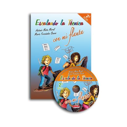 MATA y FERNANDEZ - Escalando la Tecnica con mi Flauta 2º (Inc.CD)