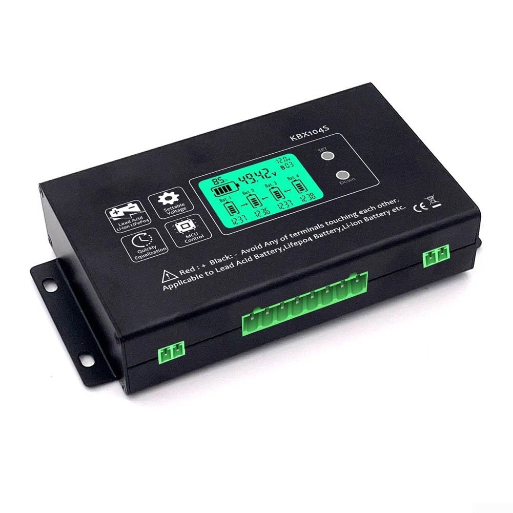 Batteriespannungsausgleicher KBX104S 48V Serie Controller mit Steckklemmen und Verlängerungskabel