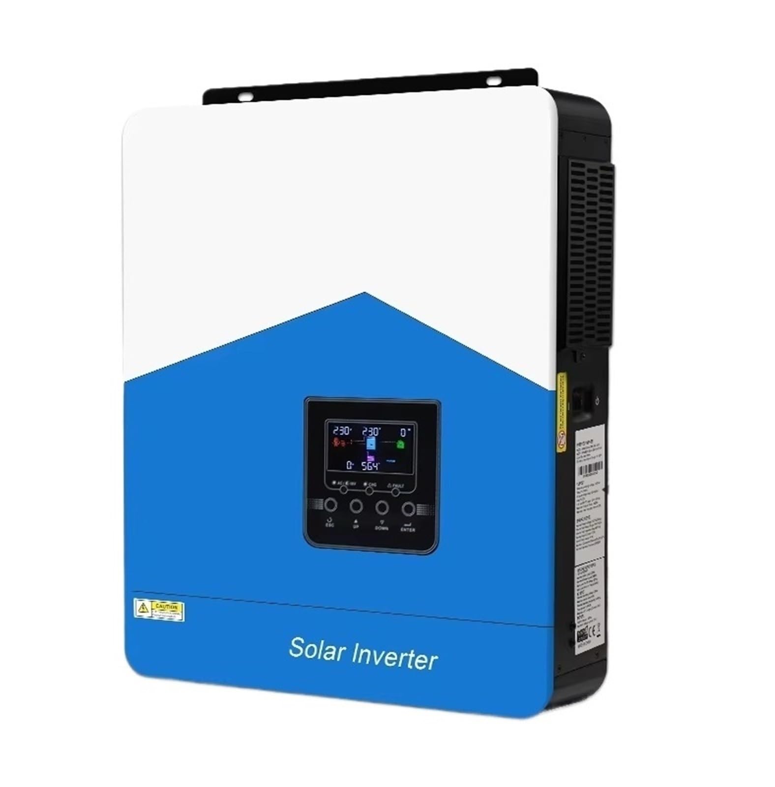 Power inverter Inverter Solare Da 6,2KW 4, MPPT 3KW 120A 55V A 450V CC Ingresso Fotovoltaico 220 V CA 48 Caricabatterie 2, KW Con Wi-Fi Invertitore di Tensione(SMH III 4.2KW WIFI)