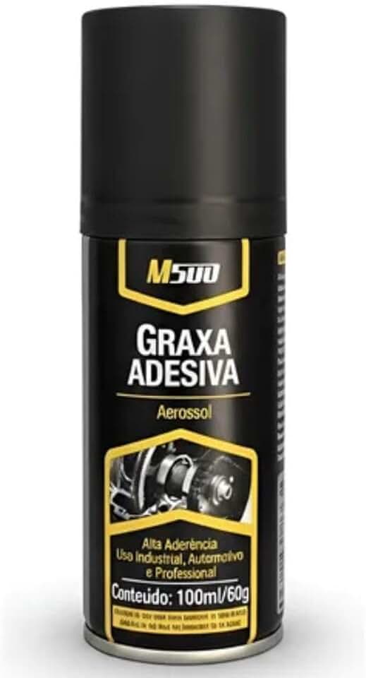 Graxa Adesiva Spray Lubrificante para Corrente de Moto