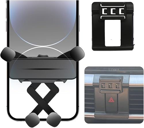 Soporte de teléfono de coche para Mazda CX-5 Accesorios de automóvil Instalación especial de vehículo, solo para 2016 CX5, no universal Bloqueo