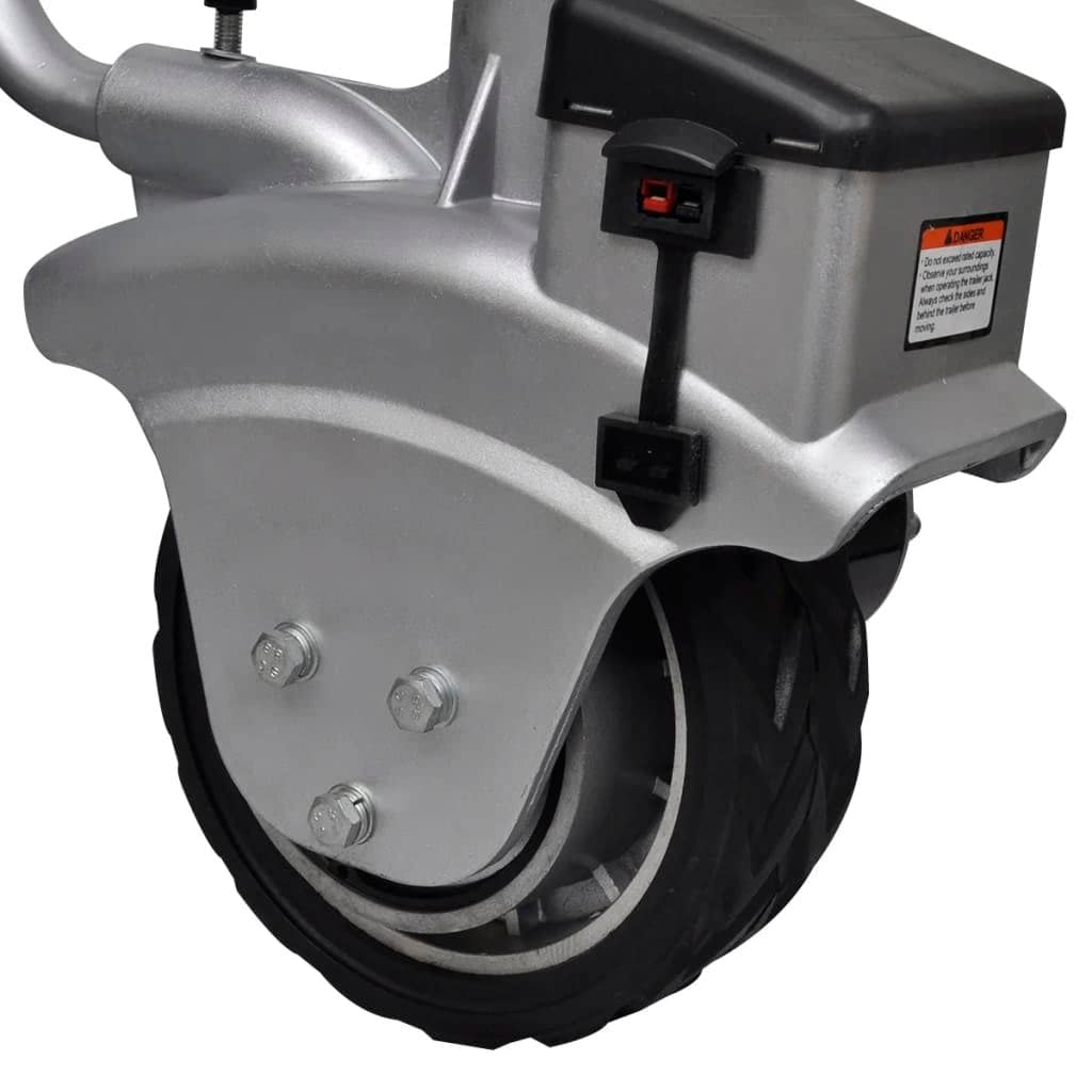 350W 12V elektryczny zmotoryzowany koło kopiujące 2270KG ładunek pojazdu przyczepa kempingowa koło do łodzi Dolly Utility przyczepa samochodowa SUV Power Mover Profesjonalne instrumenty i narzędzia