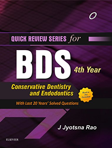 Buy QRS for BDS 4th Year: Conservative Dentistry & Endodontics Book ...