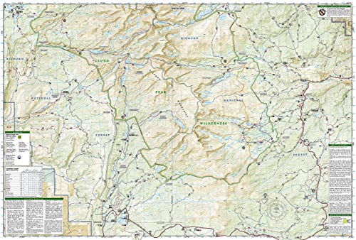 Cloud Peak Wilderness Map (National Geographic Trails Illustrated Map, 720) - Image 5