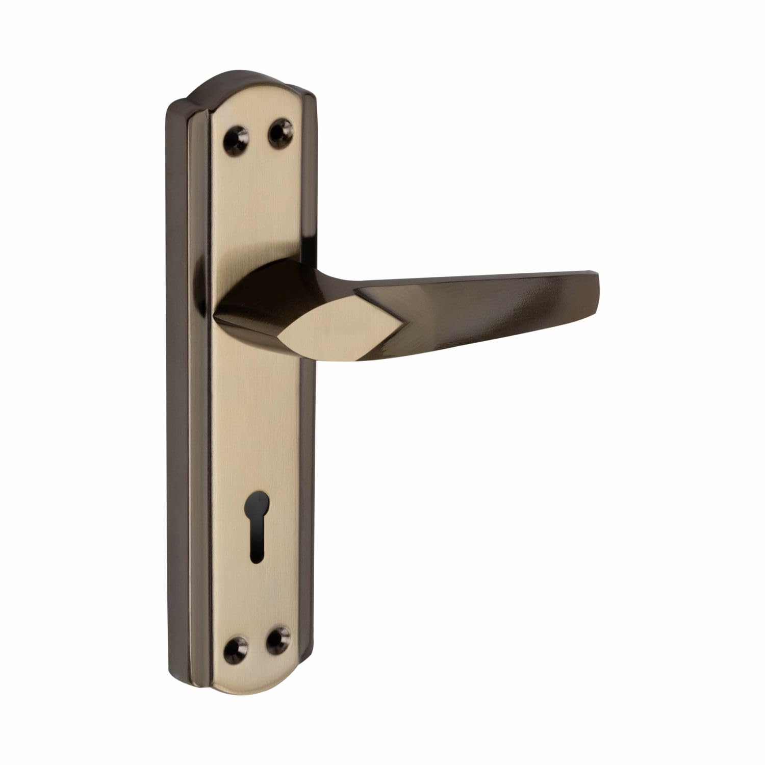 Milton Mortise Lock Set - Mhi-Tilak Black.Gold — Amazon image 2