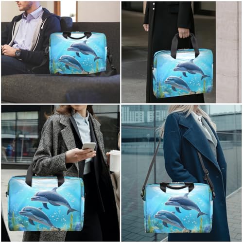 Bolso para Laptop 15.6-16 pulgadas con diseño de delfín miniatura 2