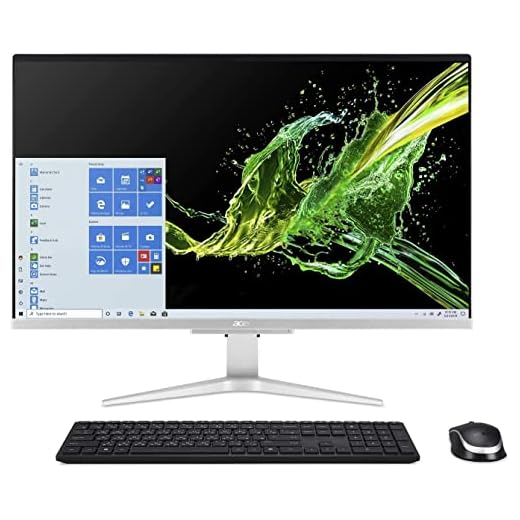 Acer Aspire C27-1655-UA91 AIO Desktop | 27" Full HD IPS Display | 11th Gen Intel Core i5-1135G7 | Intel Iris Xe Graphics | 12GB DDR4 | 512GB NVMe M.2 SSD | Intel Wireless Wi-Fi 6 | Windows 10 Home