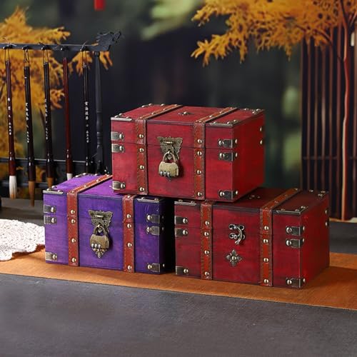 Boîte à bijoux en bois avec serrure : le cadeau idéal - 6