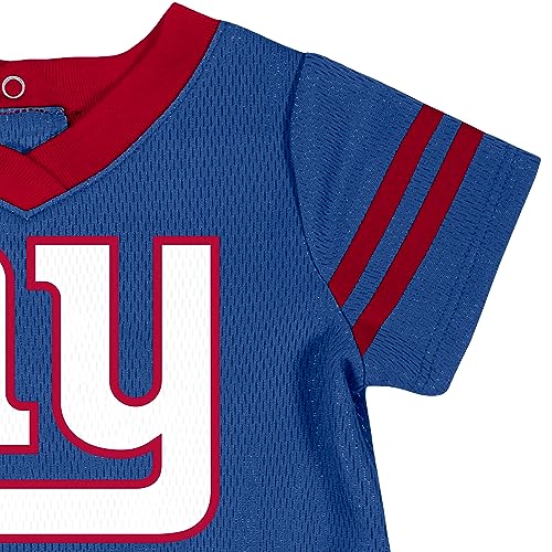 Image of Gerber NFL Baby Girls Jersey Dress and Diaper Cover