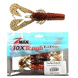 Z-Man Turbo CrawZ Bait, Green Pumpkin Orange