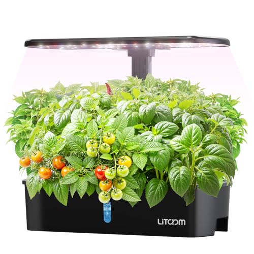 Kit de Sistema de Cultivo Hidropônico Litokam com Luz LED