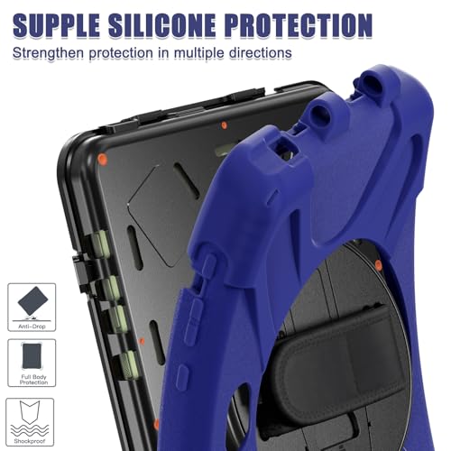 Coque Samsung Galaxy Tab Active4 Pro antichoc avec protège-écran et sangle - 3
