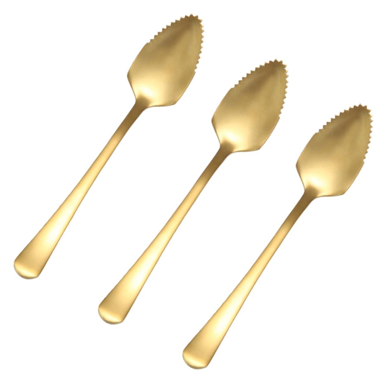 Alipis 18pièces Cuillères à Dessert Acier De Cuillères à Glace Outils De Cuisine Pour Fruits Et Desserts